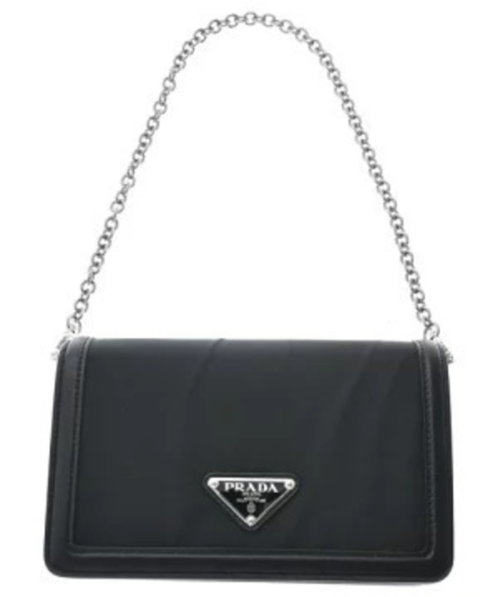 Prada Tessuto Shoulder Bag Black